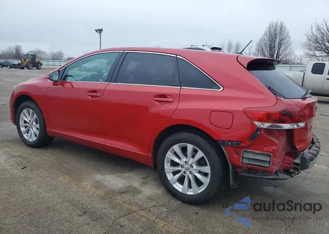2014 Toyota Venza Le z USA, uszkodzony, nr VIN 4T3ZA3BB4EU085531